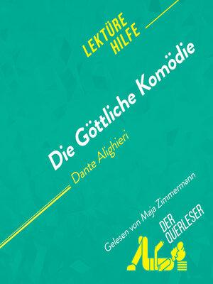 cover image of Die Göttliche Komödie von Dante Alighieri Lektürehilfe